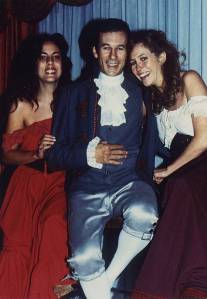 Rodando L'Espectre de Justine con Toni Isbert.