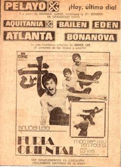 Ese envidiado recorte de prensa de Furia Oriental con el mítico salto final...