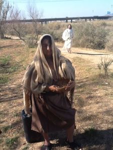 ... y al fondo... ¡La llegada del Salvador!