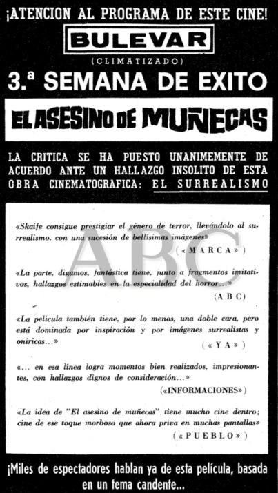 El algo la crítica es unánime... (Imagen cedida por Blog Ausente)