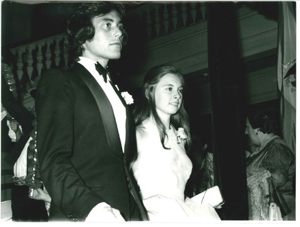 David e Inma en el festival de San Sebastián.