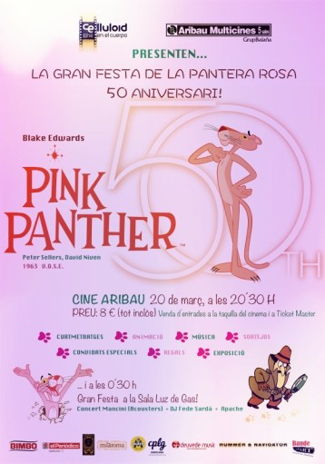 CARTELL PREMSA LA PANTERA ROSA