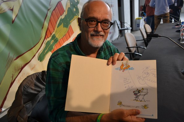 Miguel A. Martín, todo un clásico, nos dedicó su evangelio. 