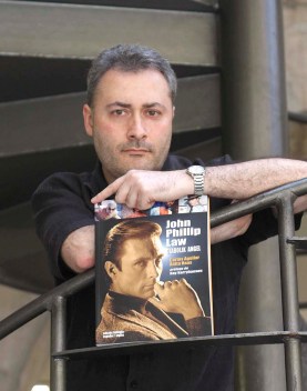 Presentando el libro “John Phillip Law: Diabolik Angel” en Gijón (2008).  