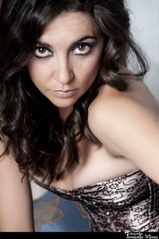 Una magnética Almudena. 