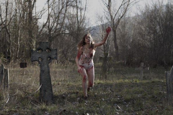 ... no lo pasa del todo bien en Vampyres.