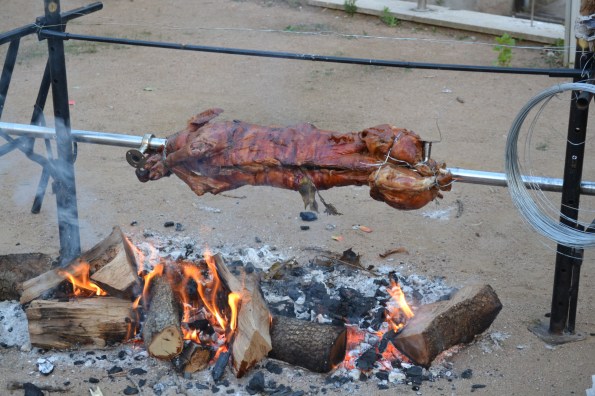 Como el cochinillo con el que nos deleitaron en la 'Lechón Party' el día dedicado a Filipinas.