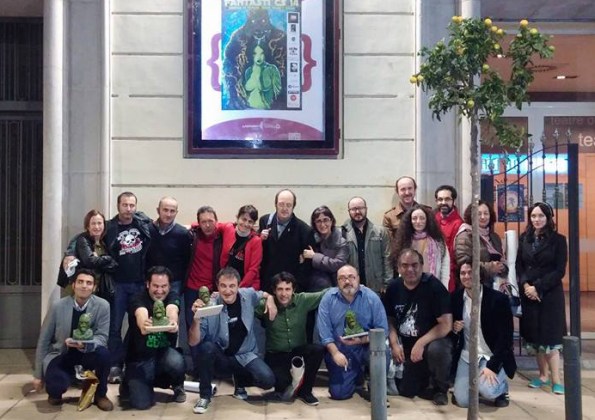 ... y tras la foto de rigor... ¡vámonos a cenar! ¡¡Nos vemos en FANTASTI'CS 2015!!