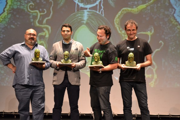 Los premiados FANTASTI'CS 2014 al completo.