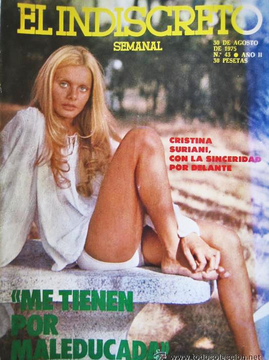 Más portadas dedicadas a Cristina Suriani