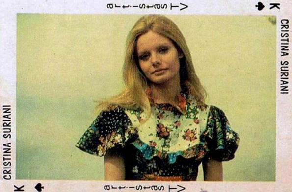 Lograr el más alto grado de popularidad se conseguía en los años setenta cuando editaban cromos con tu imagen. O, como en este caso, naipes. 