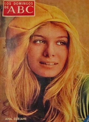 En esta ocasión la portada del suplemento ABC está protagonizado por Ana Suriani.