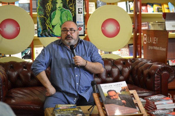 En Fantasti'CS 2014 presentando el libro 'Carlos Aured. Nostalgia y pasión' (Foto: Serendipia)