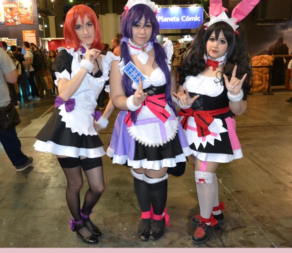 ... todo tiene cabida en el Salón del Cómic. 