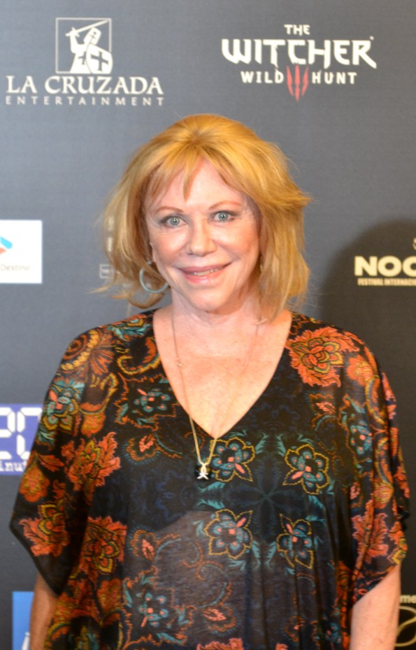 La veterano actriz May Heatherly 