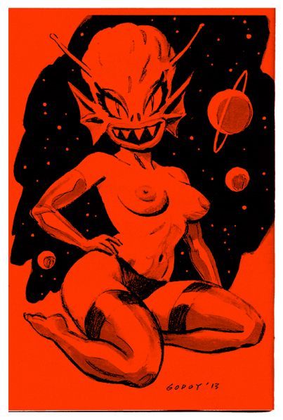 PIN UPS Fem Dom Psyclops Graphix 2013