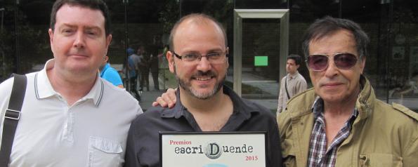 Ángel Mora, Víctor Matellano y Alfonso Azpiri 