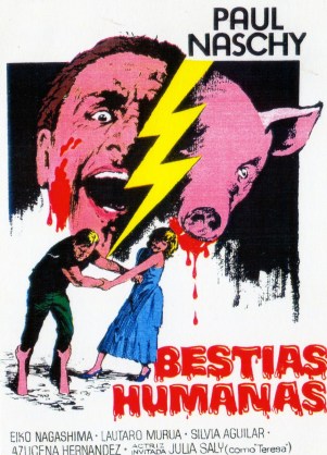 Bestias Humanas, otro de los nombres con el que se conoció el filme de Naschy