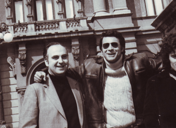 Vic Winner con Josep Anton Pérez Giner