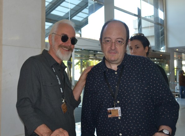 ¡Sí, es Rick Baker! Uno de los tipos más amables que debe de haber en el cine mundial