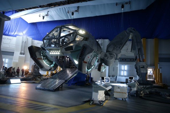 EXCLUSIVE - A general view of atmosphere seen at the "Independence Day Resurgence" Global Production Event on Monday, June 22, 2015, in Albuquerque, New Mexico. (Photo by Eric Charbonneau/Invision for Twentieth Century Fox/AP Images)