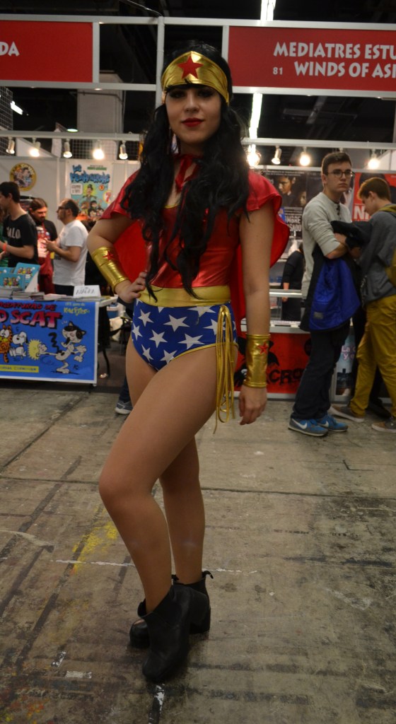 Nos encontramos con Wonder Woman...