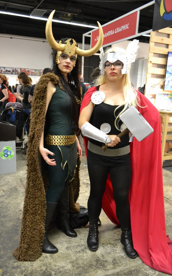 Pero tampoco se perdieron la cita Thor y Loki