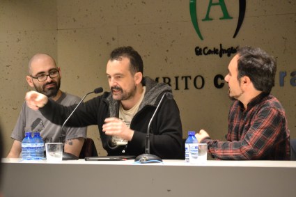 John Tones, Nacho Vigalondo y Koldo Serra